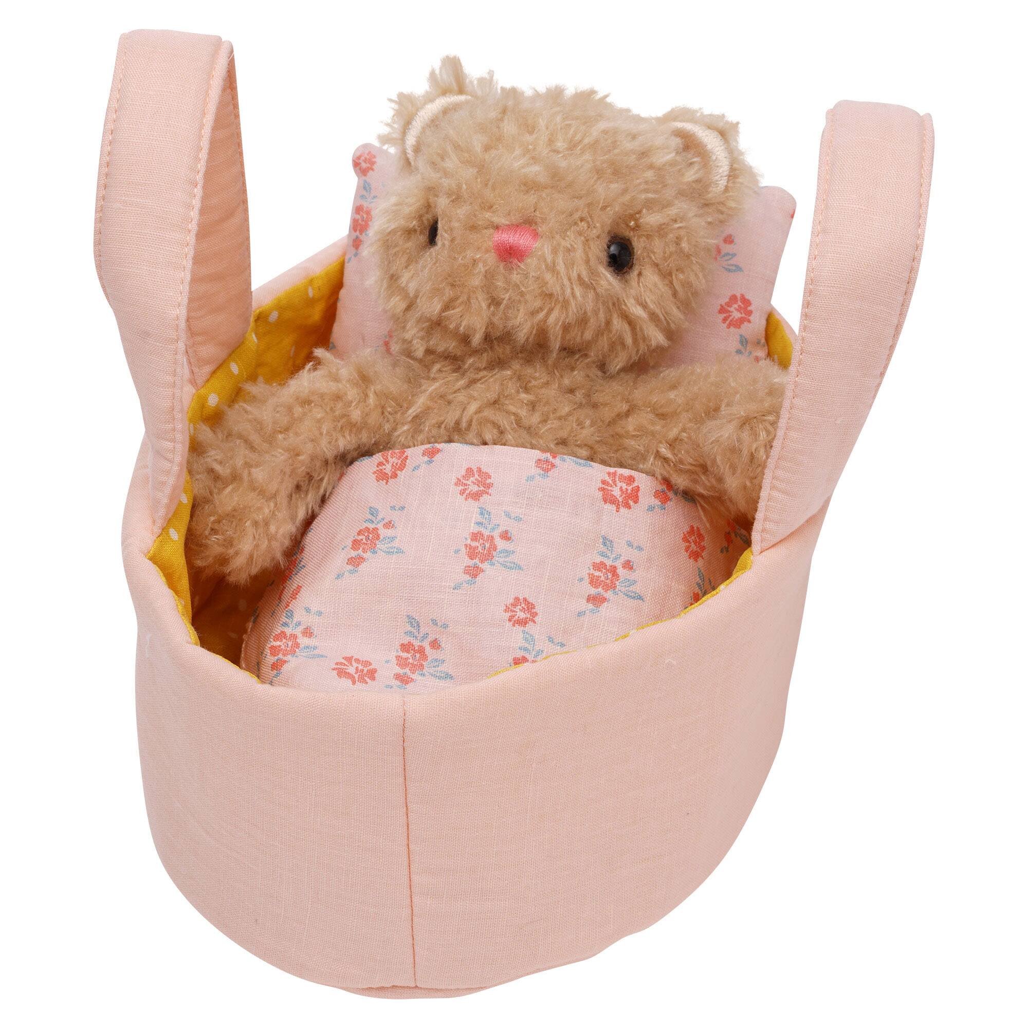 Manhattan Toy® Moppettes Bea Bear Stuffed Animal Nurturing Playset